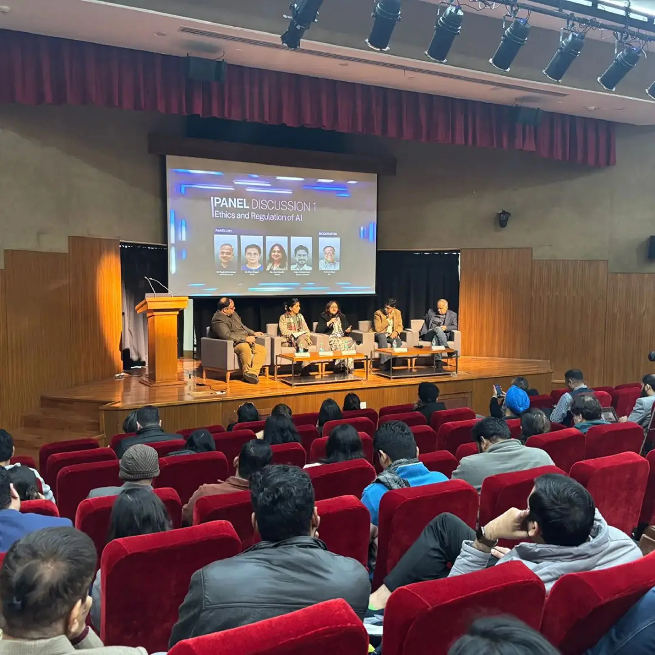 Panel discussion on the ethics and regulation of AI at the AI Impact in Biotech & MedTech Innovation pre-summit, FITT-IIT Delhi
